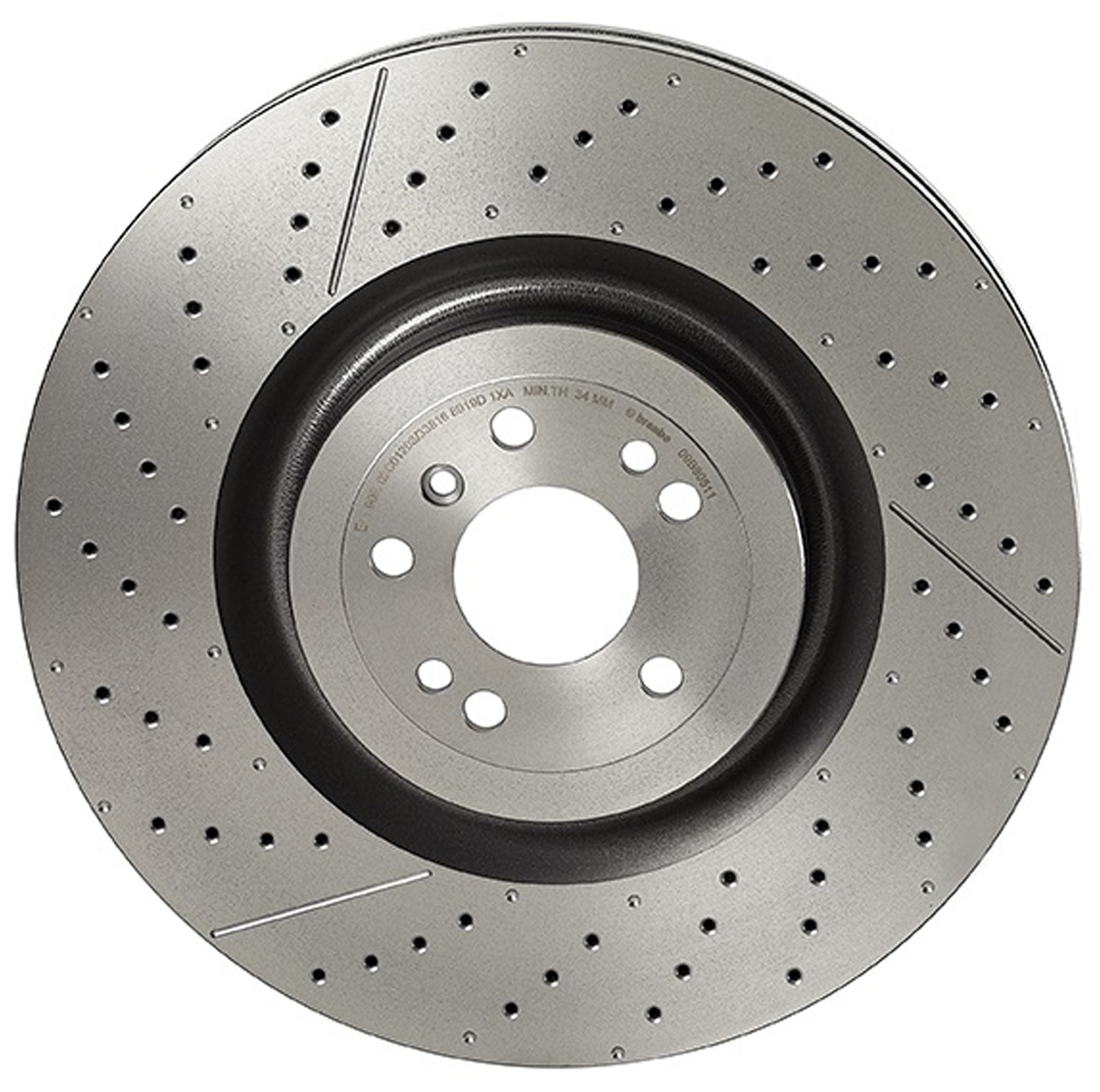 Mercedes Brembo Disc Brake Rotor – Front (390mm) 1664210512 Brembo